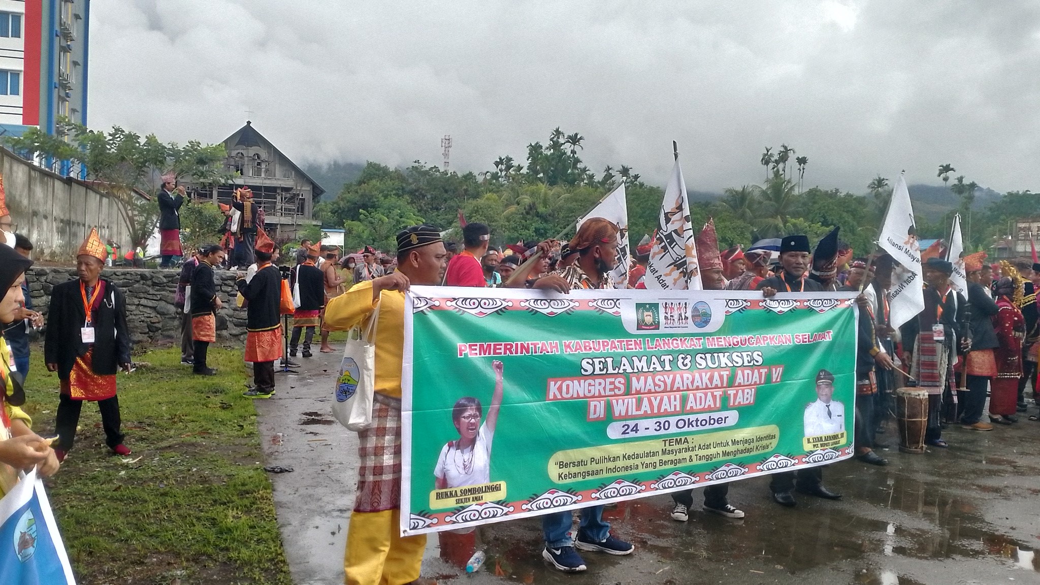 Sembilan Puluh Peserta Perwakilan Provinsi Sumatera Utara, Ikut Kirab Budaya KMAN VI