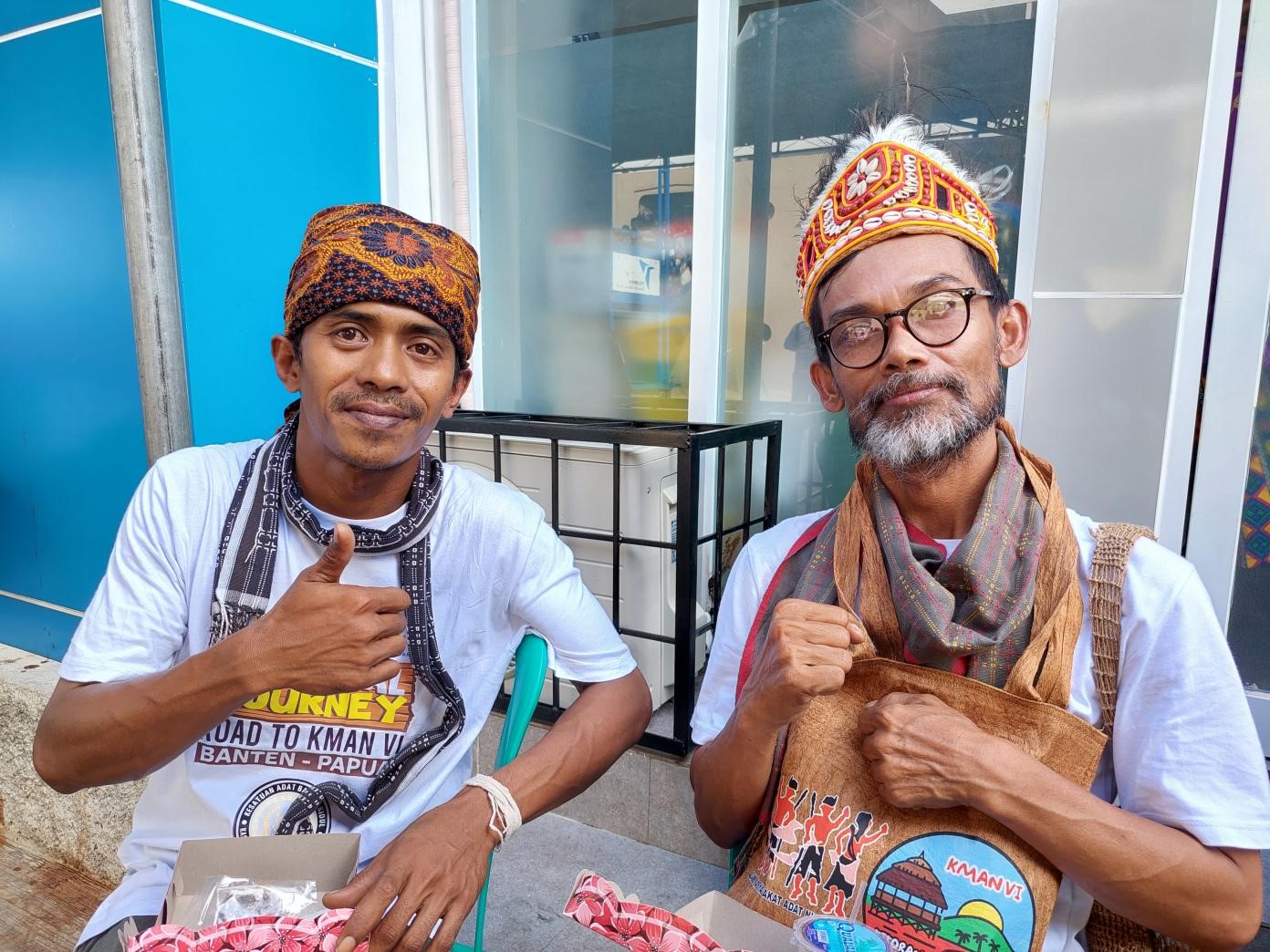 Pelaku Perjalanan Spiritual dari Banten Kidul, Tiba di Papua